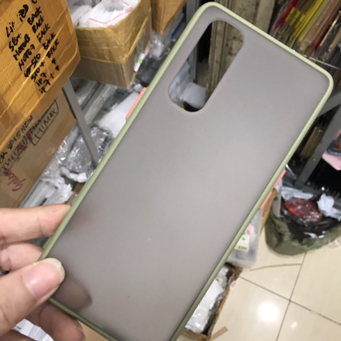 PREMIUM HYBRID CASE BLACK DOVE ANTI PECAH FOR OPPO RENO 4 PRO