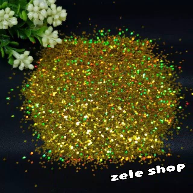 Glitter Hexagonal Gold &amp; Silver 25gram