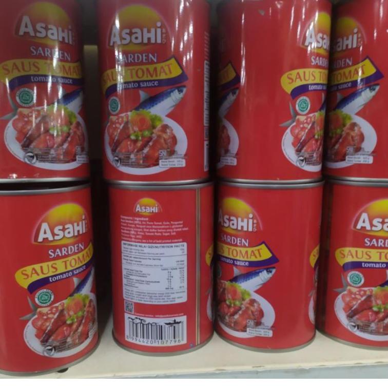 

Special Price |y31➪ sarden ASAHI 425gr saos tomat