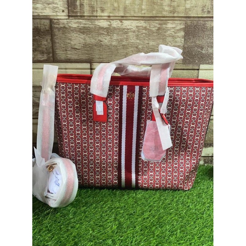 Tas TB original - Tory Burch small gemini in dutch red