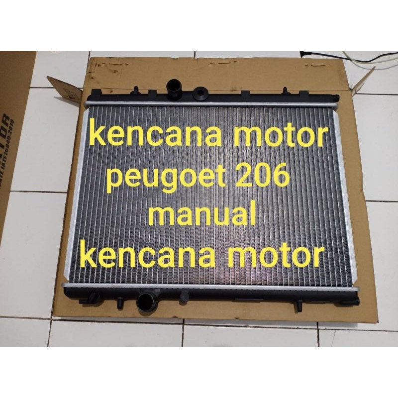 Radiator Peugeot 206 Manual