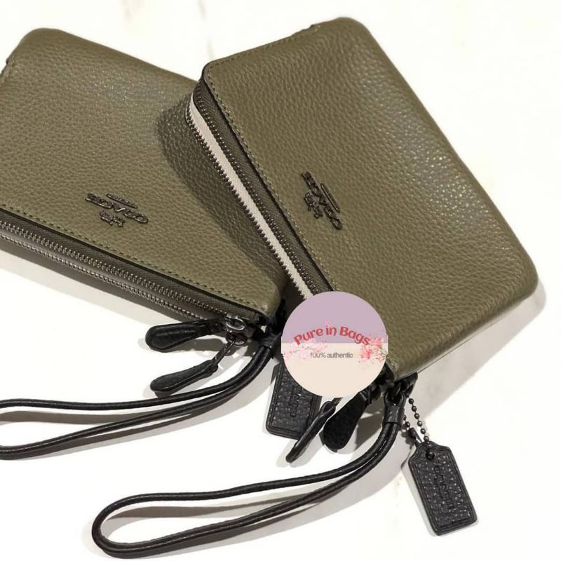 Dompet coach corner authentic 100% ori outlet