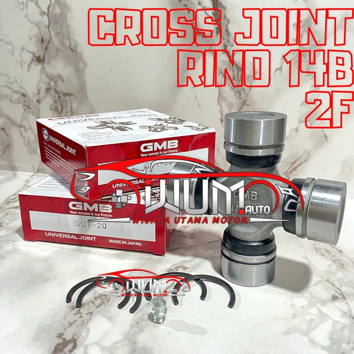 CROSS JOINT UNIVERSAL JOINT KOPEL GUT20 2F HARDTOP RINO 14B