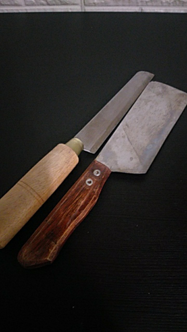 Pisau Set Paket Hemat 5 Pisau + 1 Talenan /pisau Dapur /pisau Dapur ( 5 Pisau + 1 Talenan Kayu )