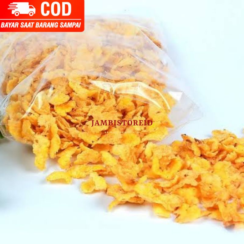 

(JAMBISTOREID) JAMBI LANGSUNG KIRIM Emping Jagung 100gram Jajanan Kripik Krupuk Viral Oleh Oleh Jambi