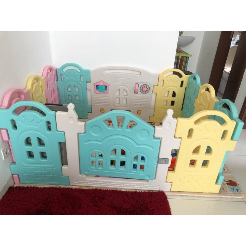 PARKLON FENCE PAGAR BAYI 10+2 PRELOVED