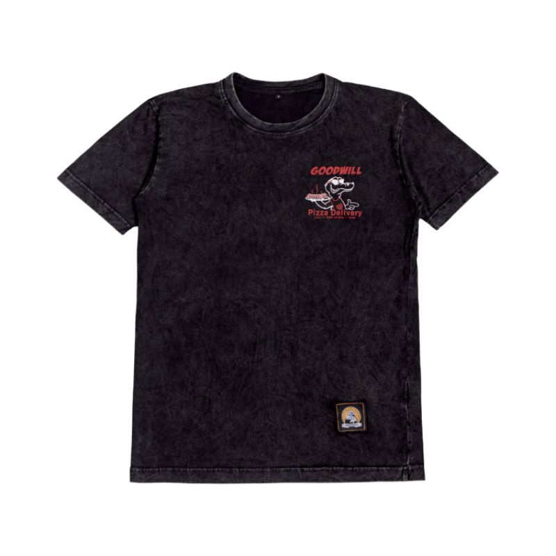 Goodwill - Tshirt washing black | Baju Kaos Pria