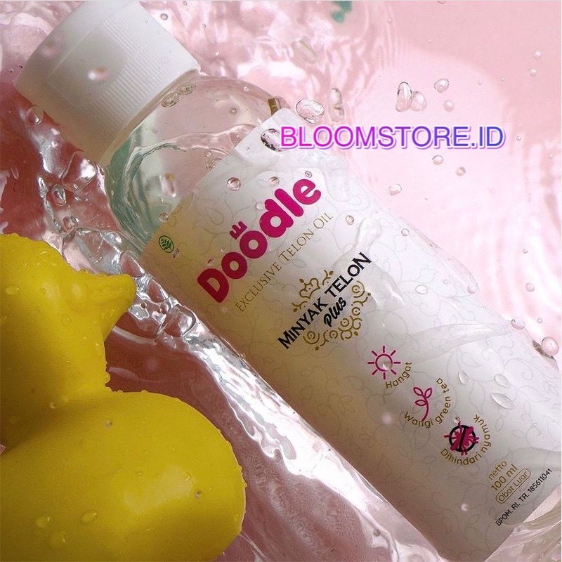 DOODLE Exclusive Minyak Telon Oil Untuk Bayi dan Anak Wangi Green Tea Greentea 100 ML 100ML Anti Nyamuk Doddle