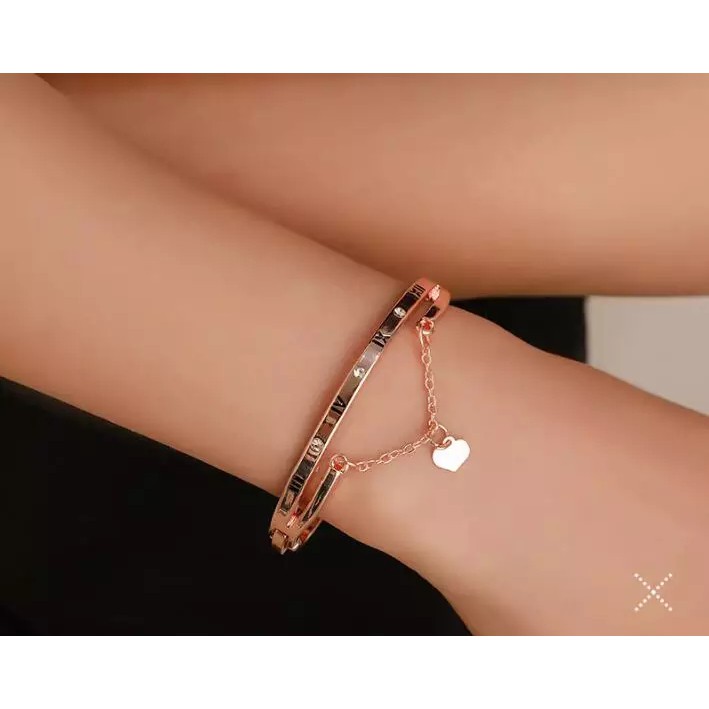 Gelang Tangan cartier Titanium MF30/MF40 Energi Magnetik Om Mani Padme Hum Untuk Wanita