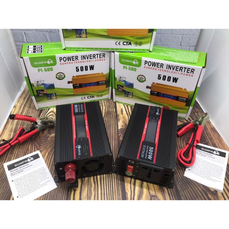 COD INVERTER SUNPRO PI-500W//POWER INVERTER AC/DC SUNPRO 500W