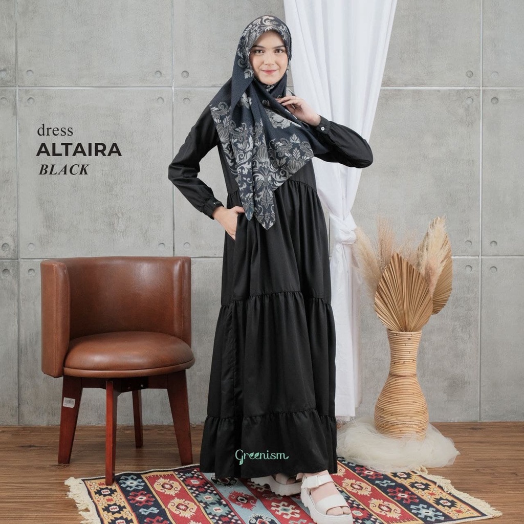 Greenism Gamis Altaira Quality Premium Syari'i Dress