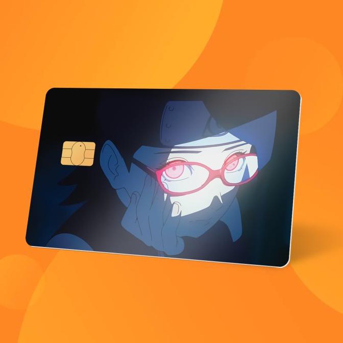 

`````````] [BM Skin Card] SARADA || Garskin ATM / E - Money / Flazz - Anti Air