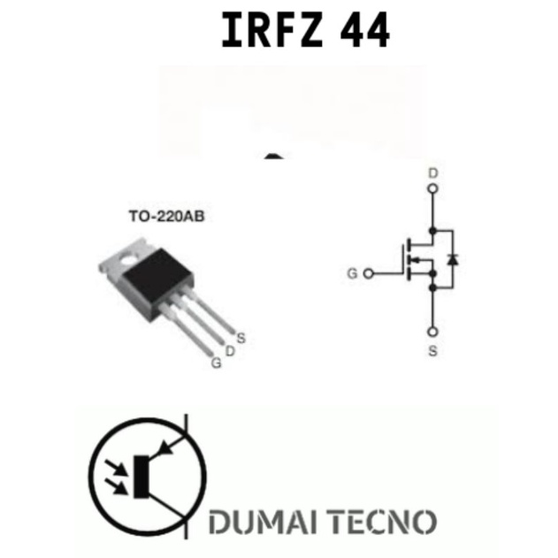 mosfet irfz44 irfz 44 irfz44n