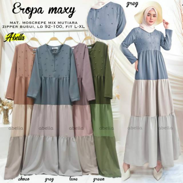 DRESS EROPA MAXY ORIGINAL BY ABELLA
