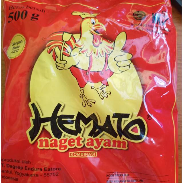 

Hemato naget ayam 500gr