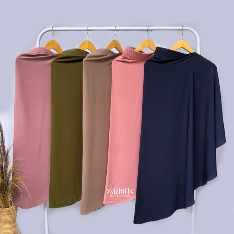 Adrina khimar | Hijab Instan Silmee | Khimar Silmee