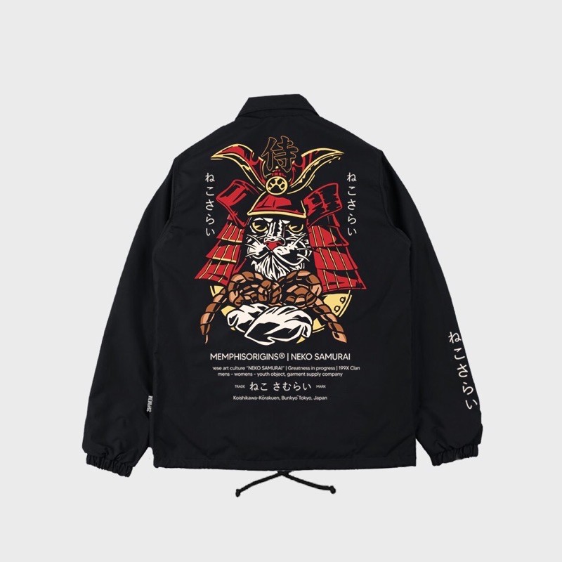 COACH JACKET - NEKOSAMURAI Memphis Origins