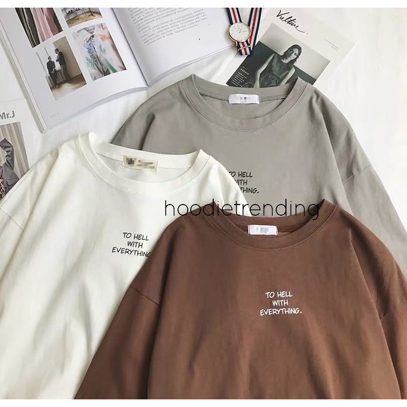 HODISO - To Hell With Everything Crewneck Sweater