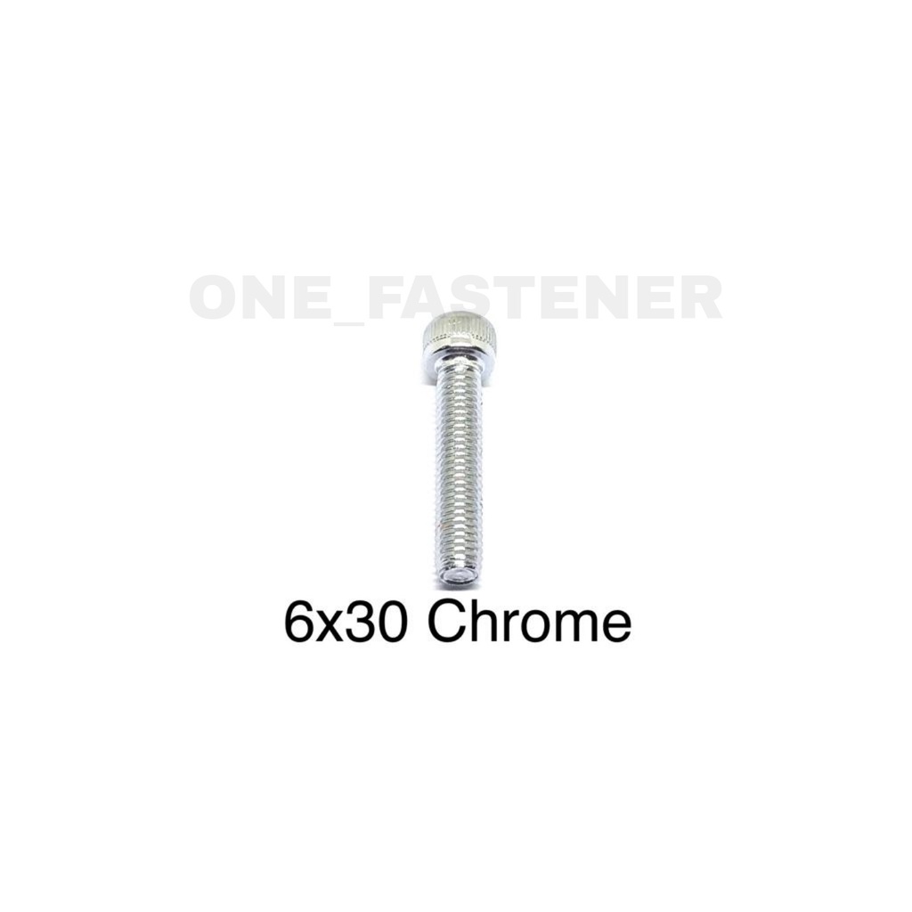 Baut L M6x30 Chrome 6mm 3cm L5 6x30 hex socket Heads cap screw