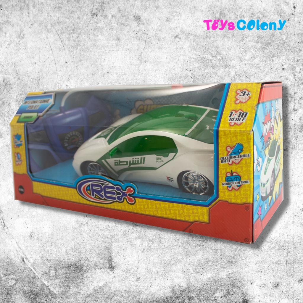 REX - Mobil Remote Control Polisi Internasional Car Rc RKC02083-1