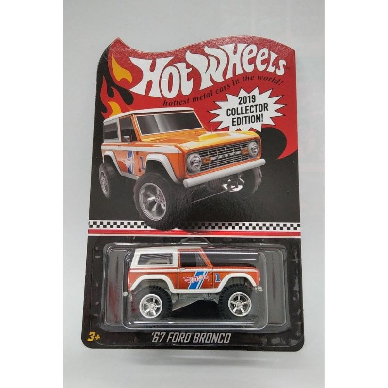 Diecast Hot Wheels Mail In 67 FORD BRONCO 2019 HW Collector Edition Hotwheels 50th Anniversary