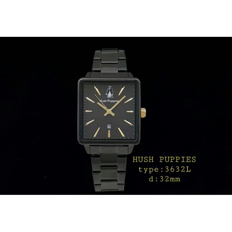 Jam Tangan Cewek Hush puppies segi tanggal aktif