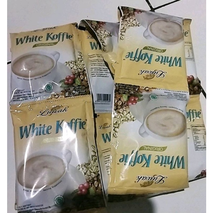 

Luwak White Koffie Original 10 sachet = 1 renceng