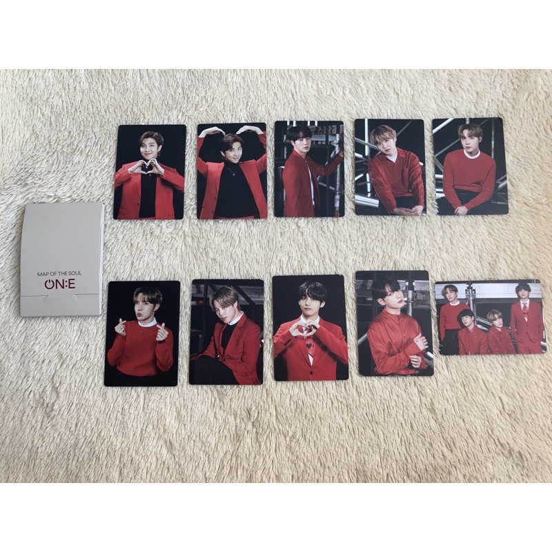 [READY STOCK] BTS MAP OF THE SOUL MOTS ON : E MINI PHOTOCARD (MINI PC)