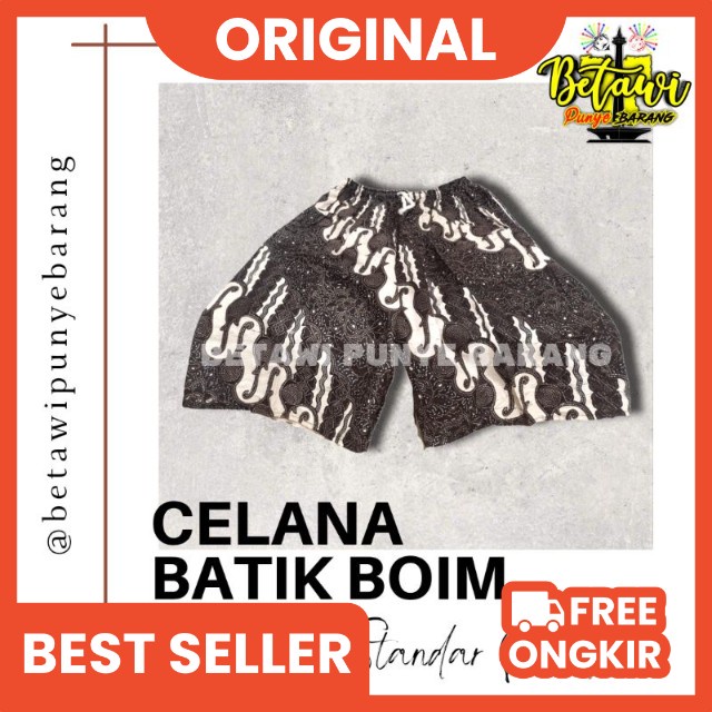 Celana Batik Celana Boim Pendek Dewasa Standar Allsize