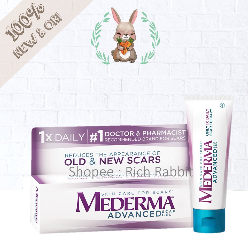 Mederma Advanced Scar Gel Penghilang Bekas Luka Original USA 20 GRAM