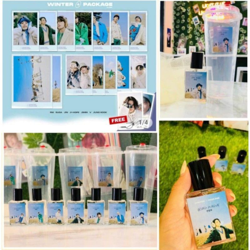 (GRATIS TAS BTS)Winter Package Bts / Parfum Winter Bts + TAS Bts