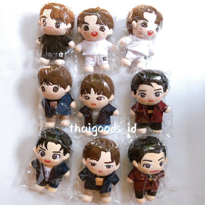 GMM Plush Doll [Bright Win Krist Singto Tay New Off Gun] READY STOCK