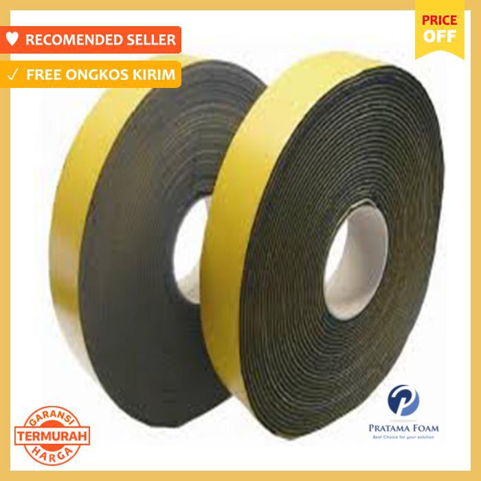 

Lem Perekat Busa Peredam Pratama 10 M X 25 Mm X 1 Mm - Pengikat & Perekat - Selotip & Double Tape