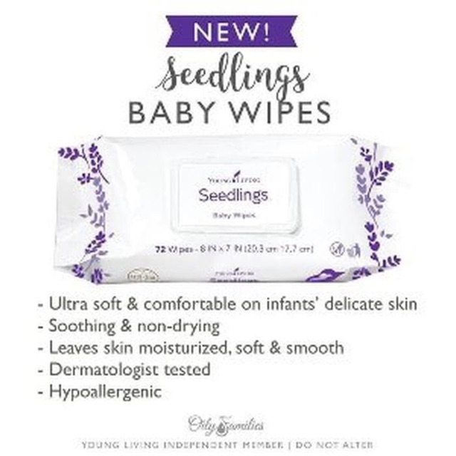 young living baby wipes