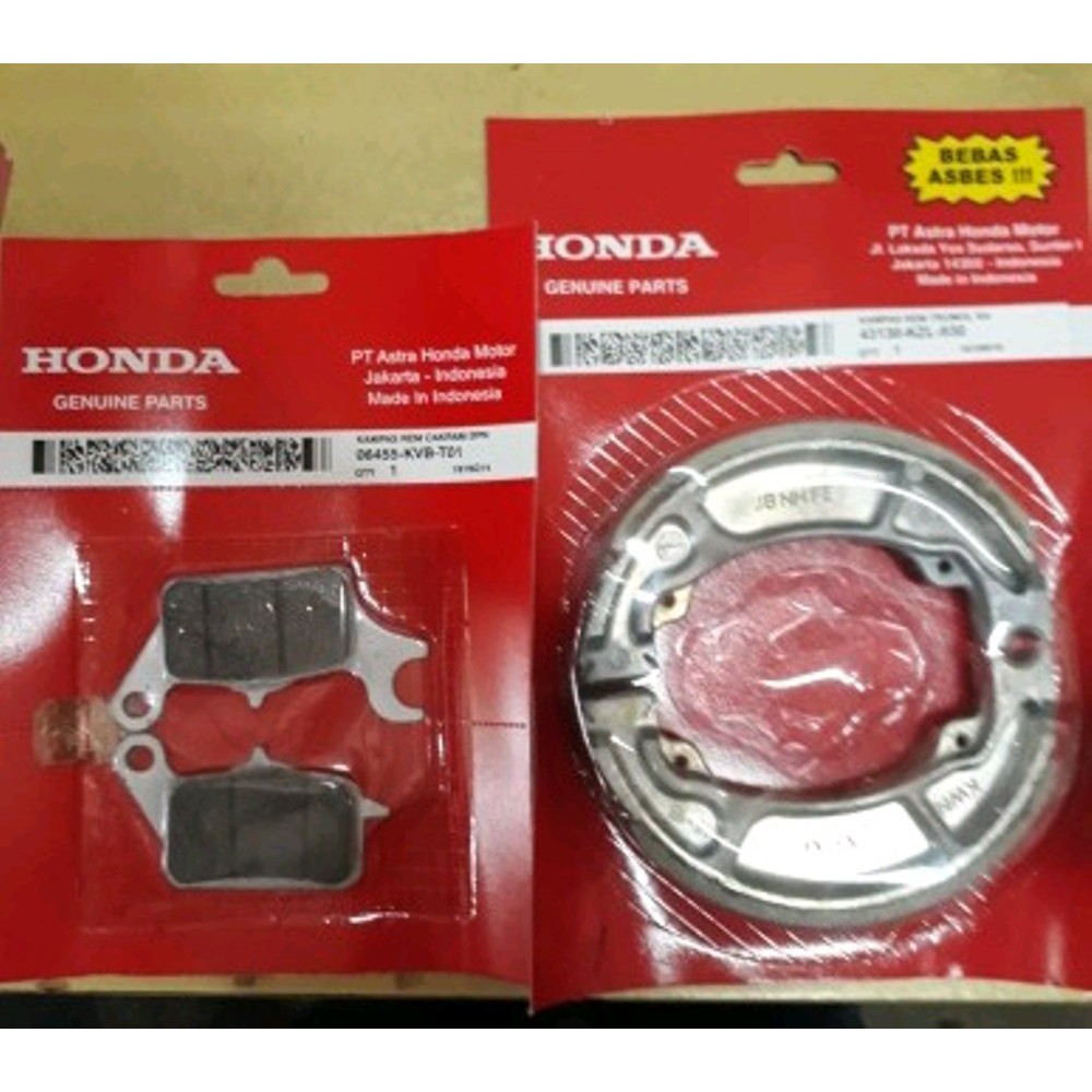 KAMPAS REM DEPAN BELAKANG BEAT VARIO SCOOPY SPACY ORIGINAL
