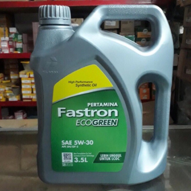 OLI FASTRON ECO GREEN SAE 5W-30 API SN/GF-5 LCGC 3,5L ORIGINAL