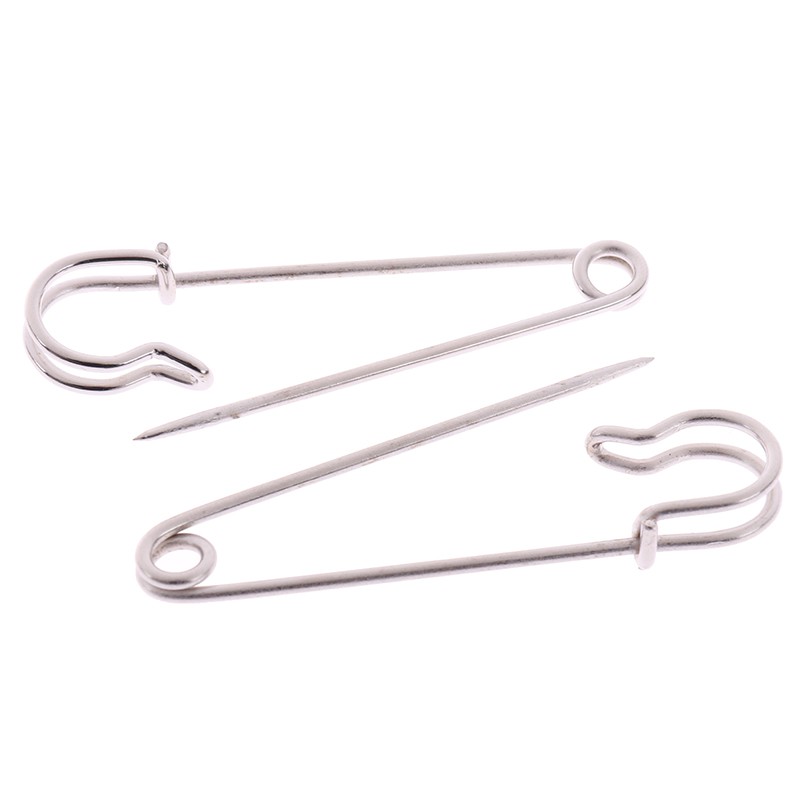 RSID Span-new 12pcs Large Heavy Duty Stainless Steel Big Jumbo Safety Pin Blanket Crafti Jelly