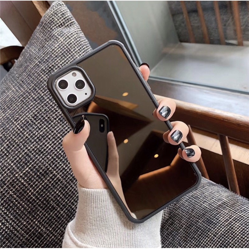casing iphone 11 kaca metalic