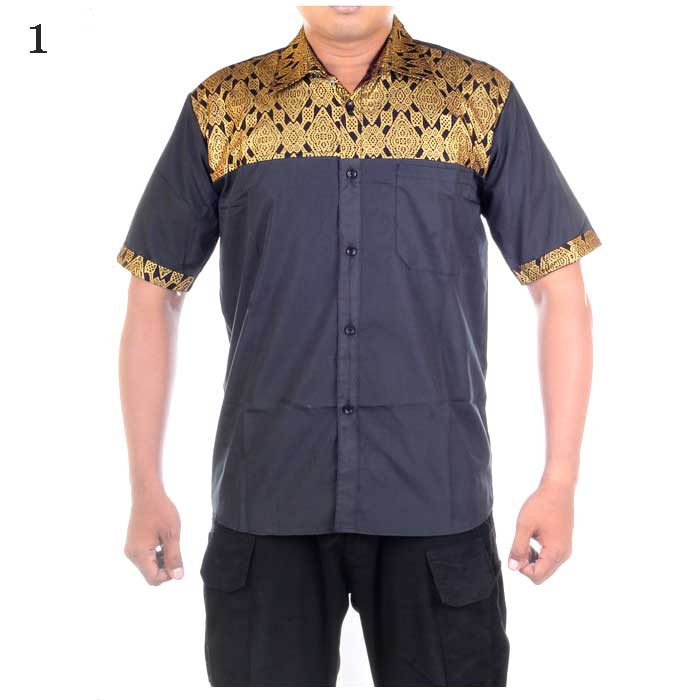 Kemeja Hem Batik Katun Mas Aji