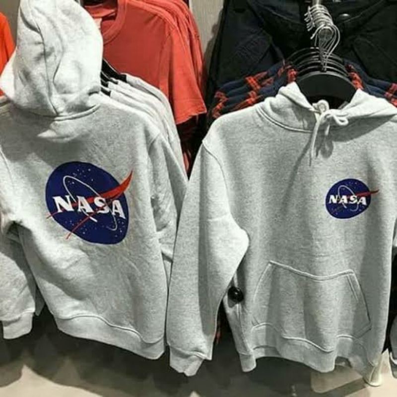 h&amp;M hoodie nasa grey  / hnm hoodie original