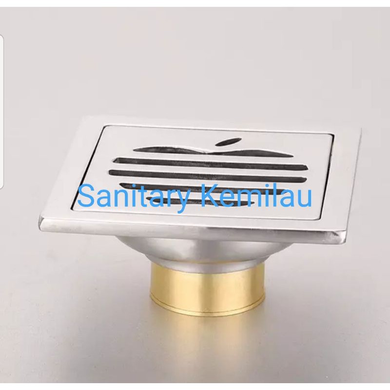 Floor Drain Stainless - Floor Drain Kamar Mandi Stainles Anti Bau / Kecoa