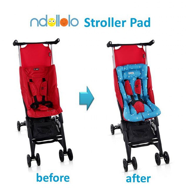 Alas Stroller Pockit - Ndollolo Stroller Pad - Bantalan Stroller Pockit - Alas Stroller Bayi