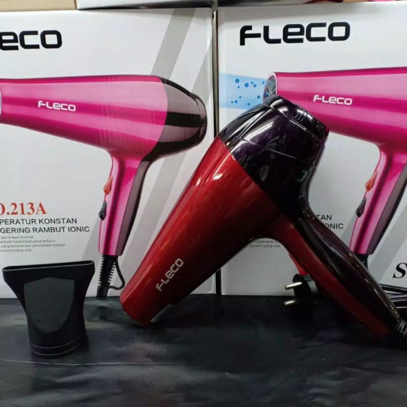 Fleco Hair Dryer, FLECO 213A 400W, Pengering Rambut, Hairdryer