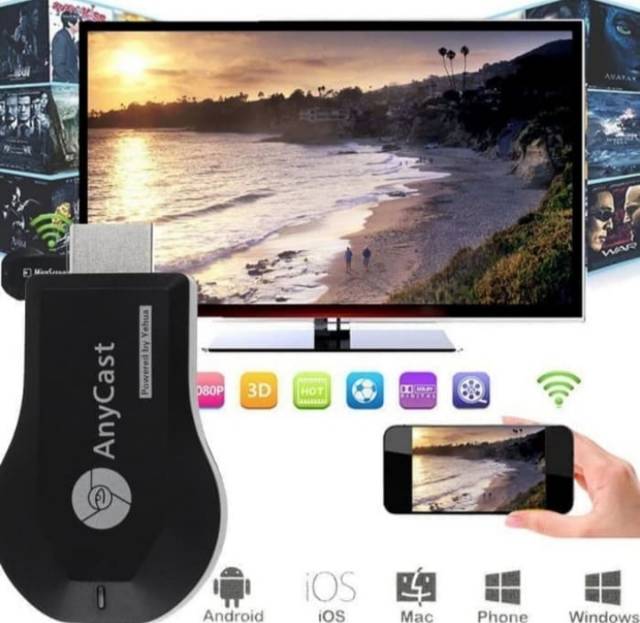 DONGLE  ANYCAST M9 PLUS 1080P WIFI WIRELESS