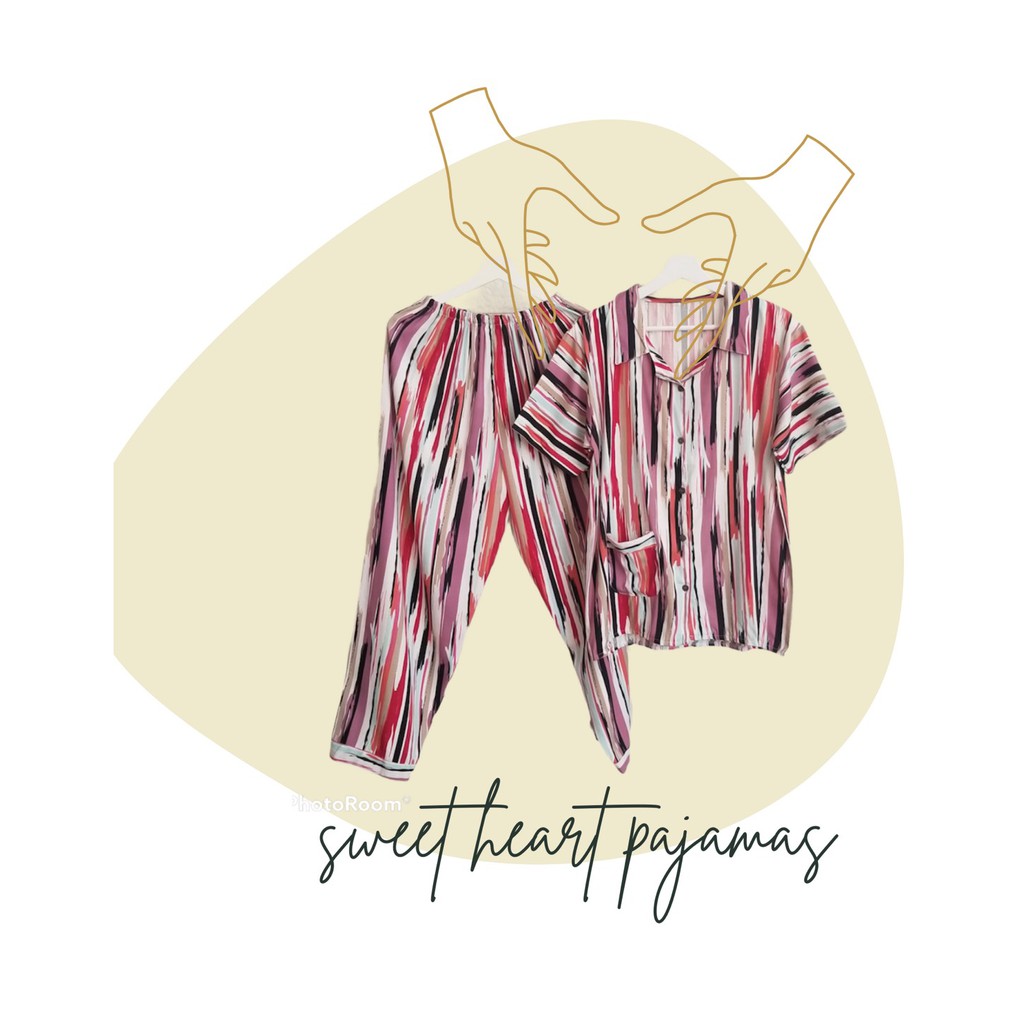 SET KEMEJA LENGAN PENDEK DAN CELANA PANJANG SIZE JUMBO