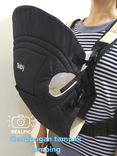 gendongan ransel bayi depan tidak panas soft carrier slabber /gendongan ransel / baby carrier 2 in 1