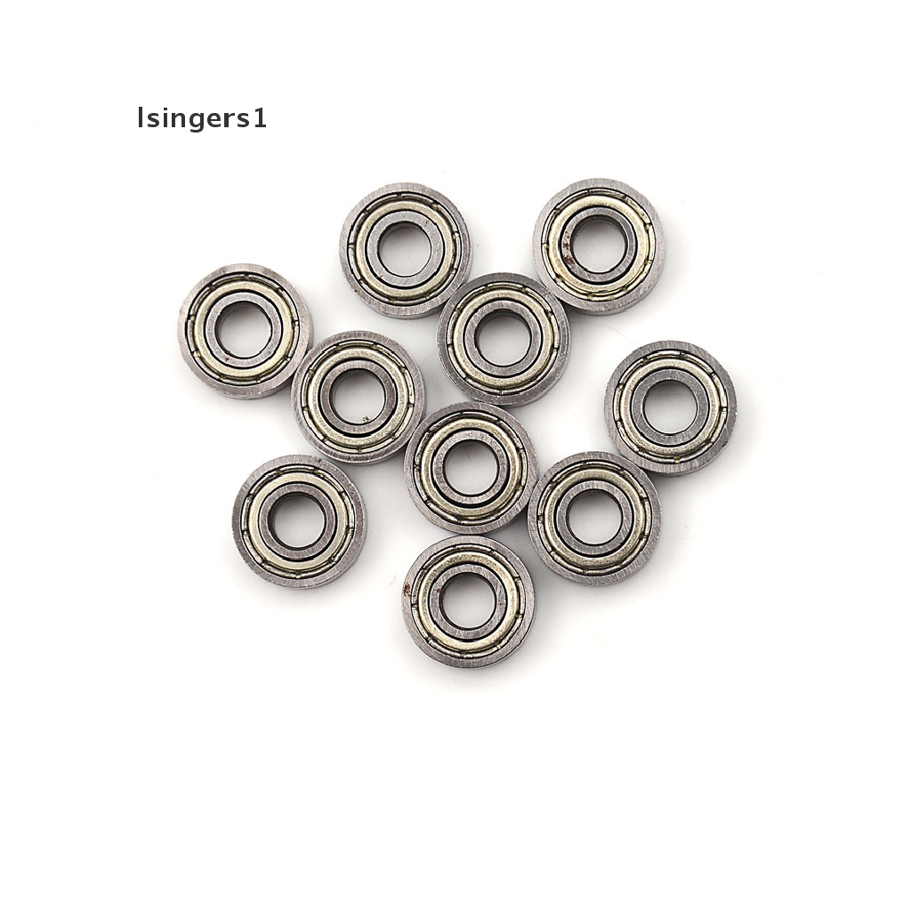 (lsingers1) 10pcs / Set Miniatur Bearing 695ZZ 695-Z Presisi 5x13 X 4mm Tahan Lama Untuk Alat Pertukangan