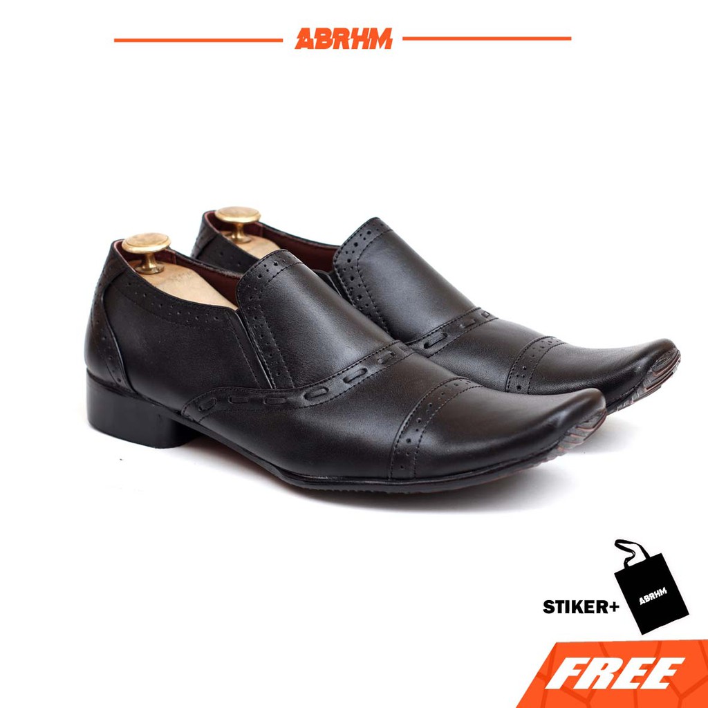 ABRHM X OPEK Sepatu Formal Pria Original Murah  Gain Kerja Cowok Kantor Casual Keren