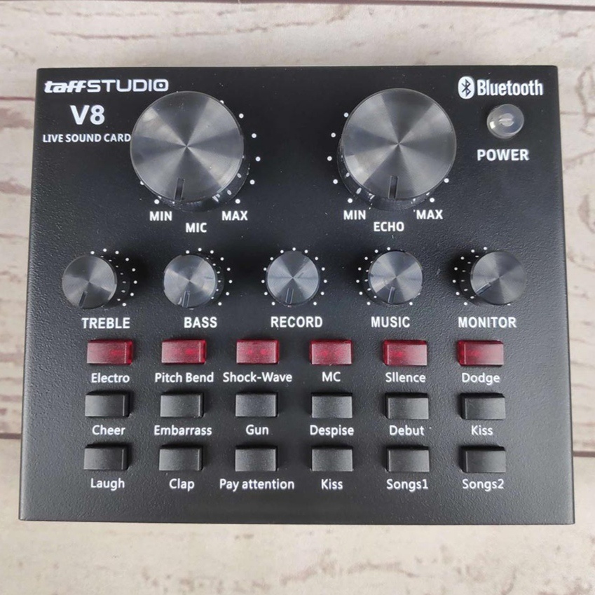 Paket Recording Lengkap Microphone Mic BM 800 BM800 Soundcard V8 Youtube Live Streaming