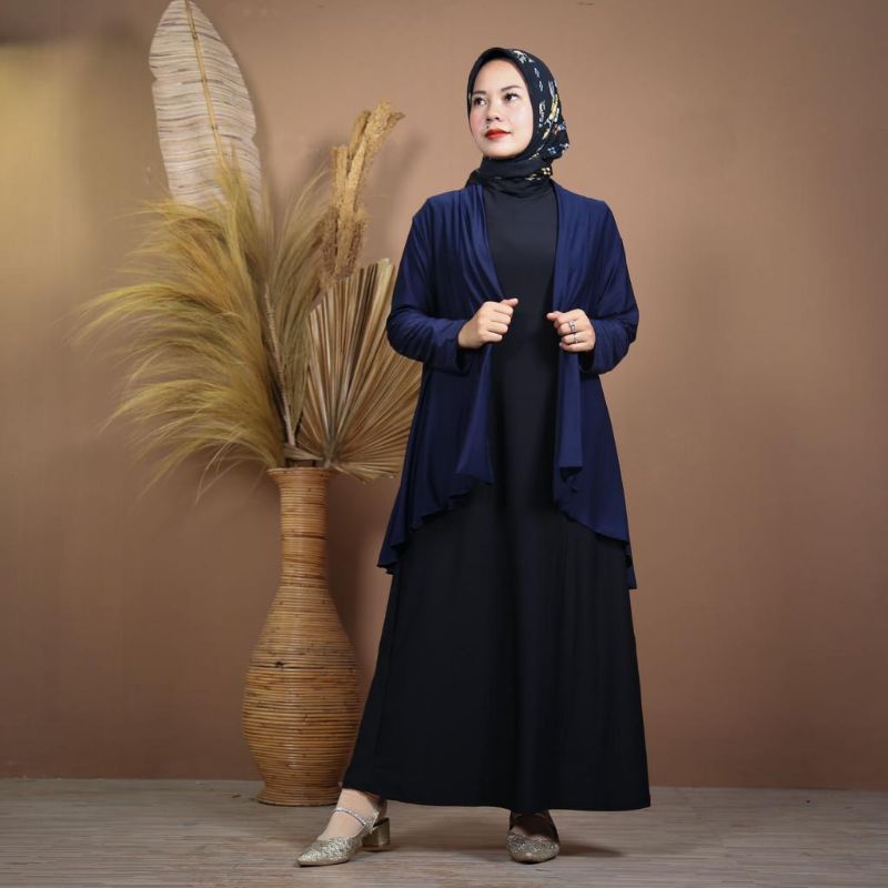 OUTER WANITA JUMBO/CARDIGAN JERSEY JUMBO XXXL(LD 120-135CM)